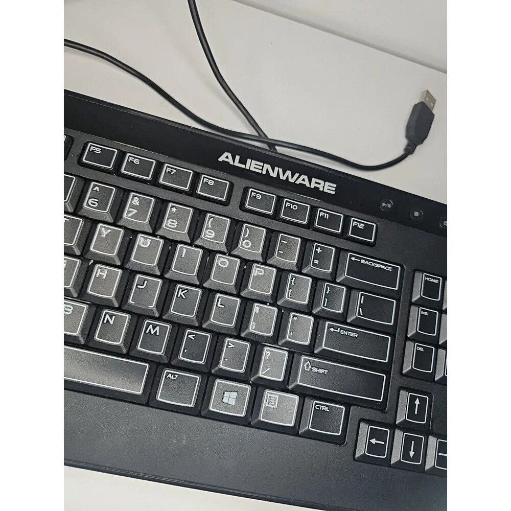 AlienWARE USB Keyboard TESTED Clacky Sound Keyboard